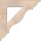 Ekena Millwork Funston Traditional Smooth Bracket, Douglas Fir, 5 1/2"W x 34"D x 34"H BKT06X34X34FST01SDF - alternate 3